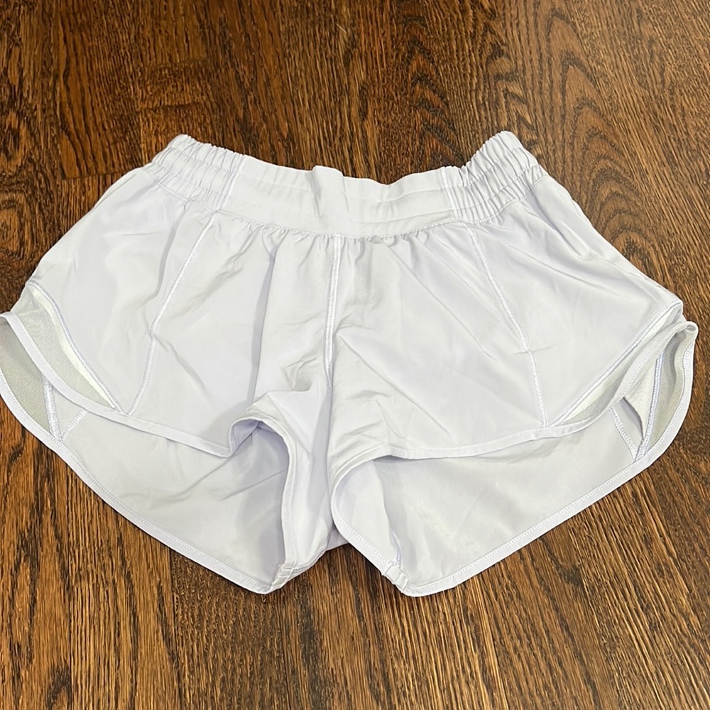 Purple Lululemon shorts